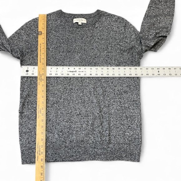 Hawker Rye Cashmere Blend Heathered Gray Crewneck Sweater - Picture 7 of 7